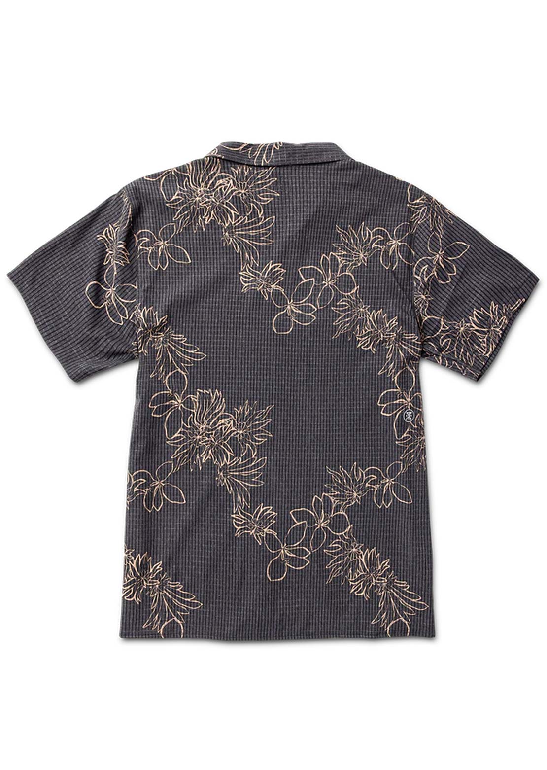 Roark Men's Bless Up Trail Button Up Shirt Onyx Floral