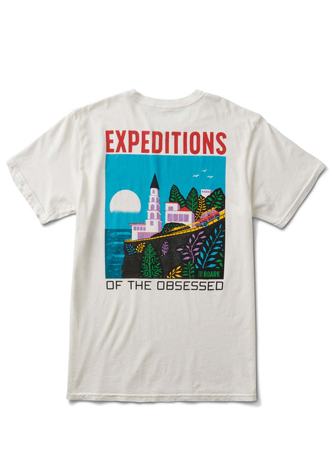 Roark Men&#39;s Expeditions Of The Obsessed T-shirts White