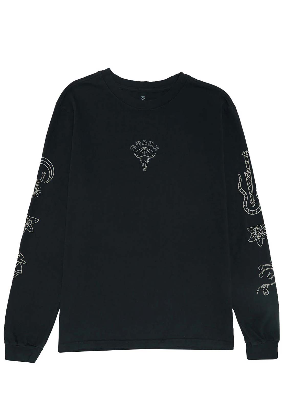 Roark Men's Gaucho Icons Long Sleeve Black