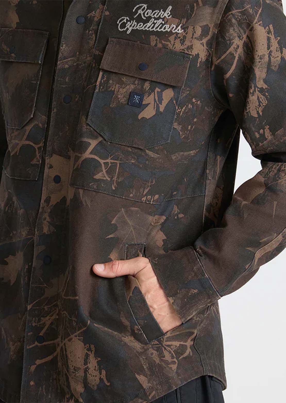 Roark Men's Hebrides Unlined Jacket Camo