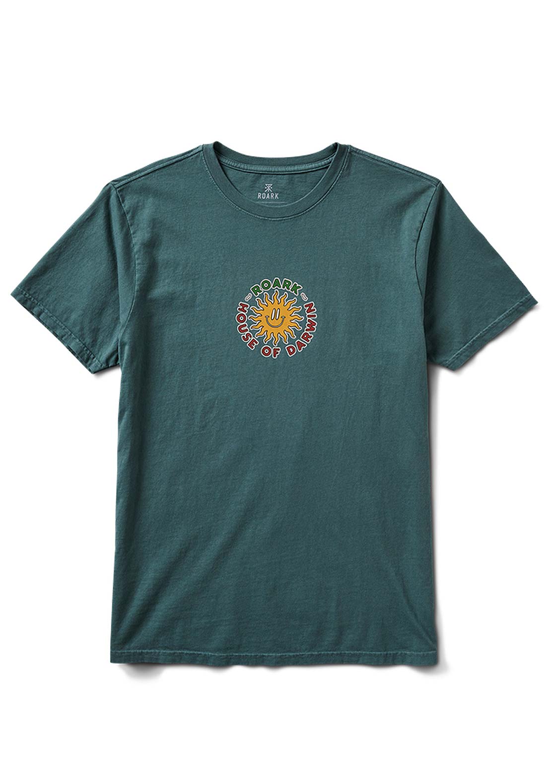 Roark Men's Hod Postcard T-Shirt Forest