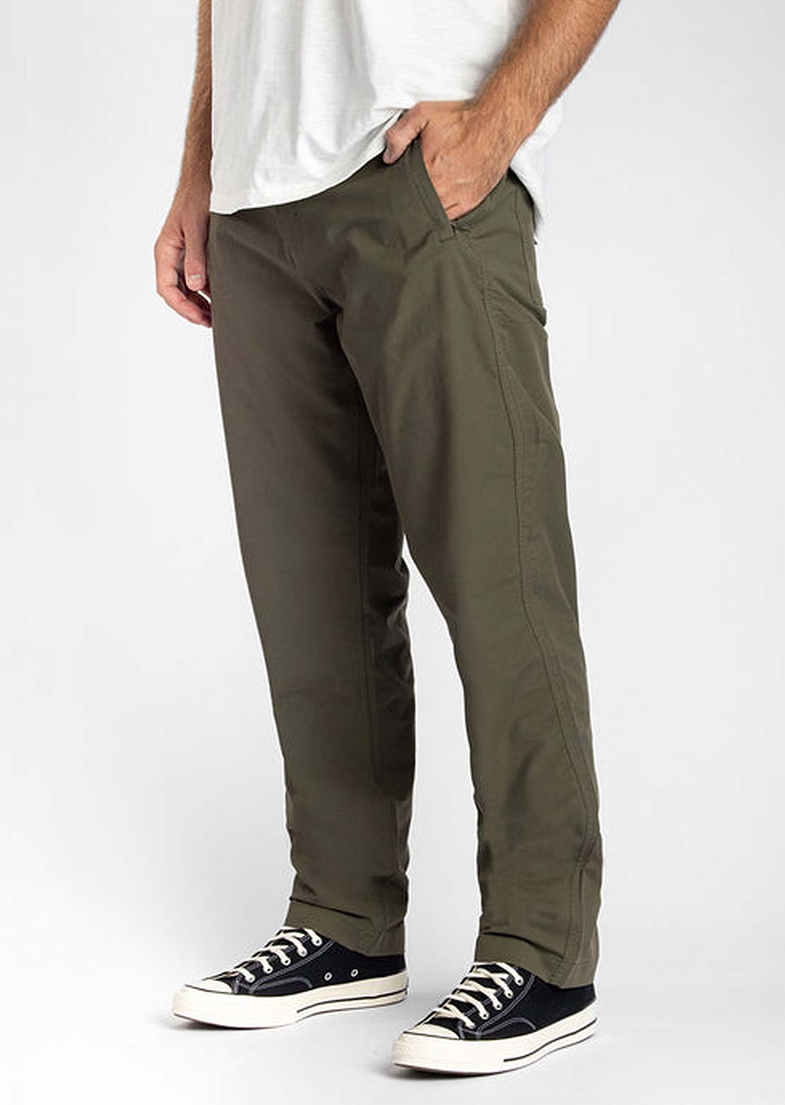 Roark Men's Layover Pro Traveler Pants Military