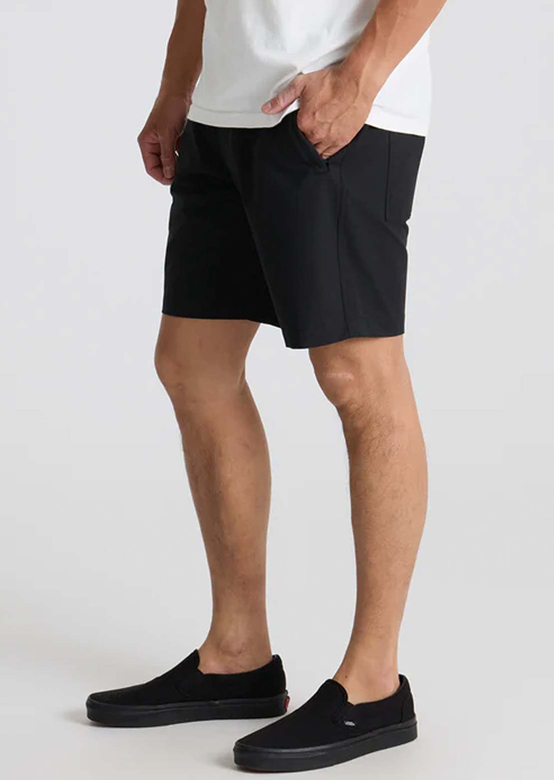 Roark Men's Layover Pro Traveler Shorts Black