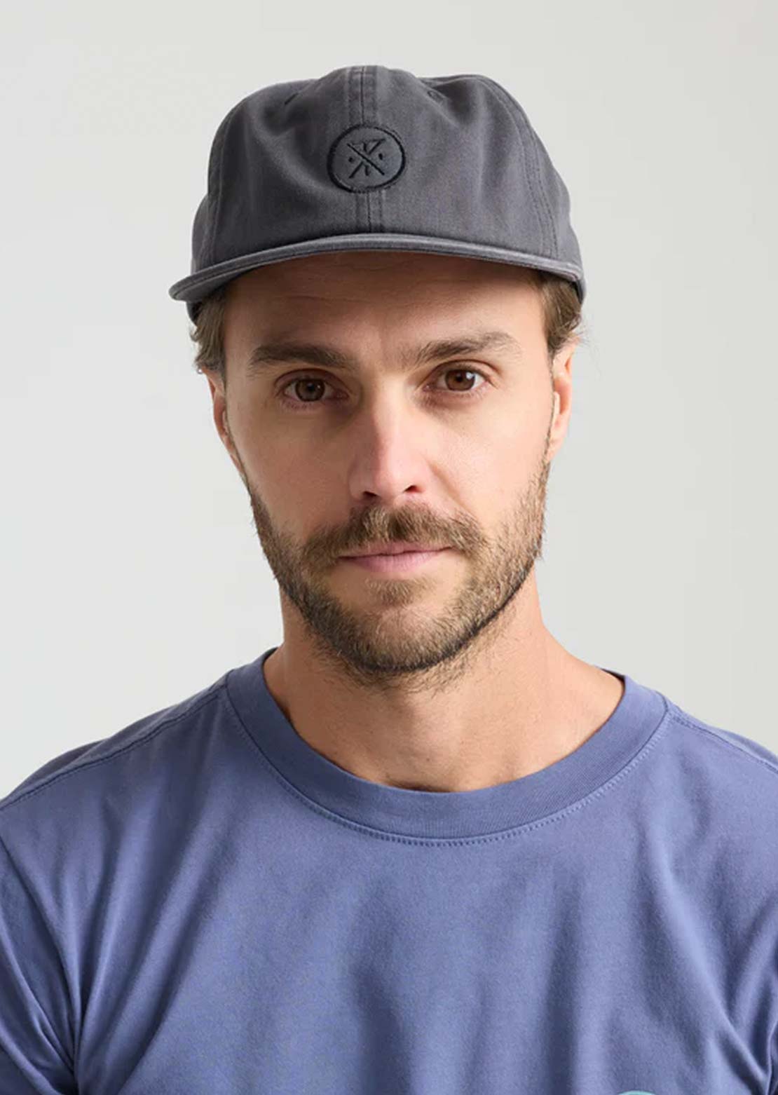 Roark Men's Made To Fade 6 Panel Cap Washed Charcoal