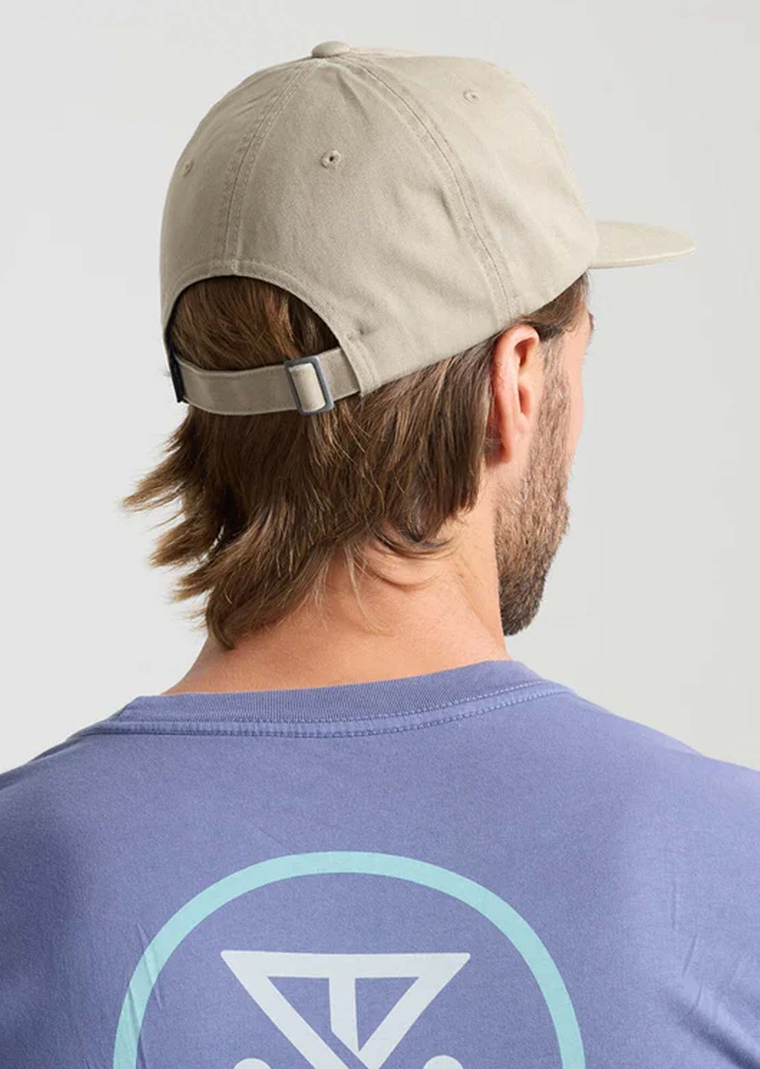 Roark Men's Made To Fade 6 Panel Cap Washed Fossil