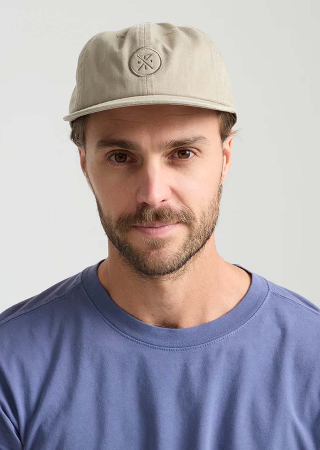 Roark Men's Made To Fade 6 Panel Cap Washed Fossil
