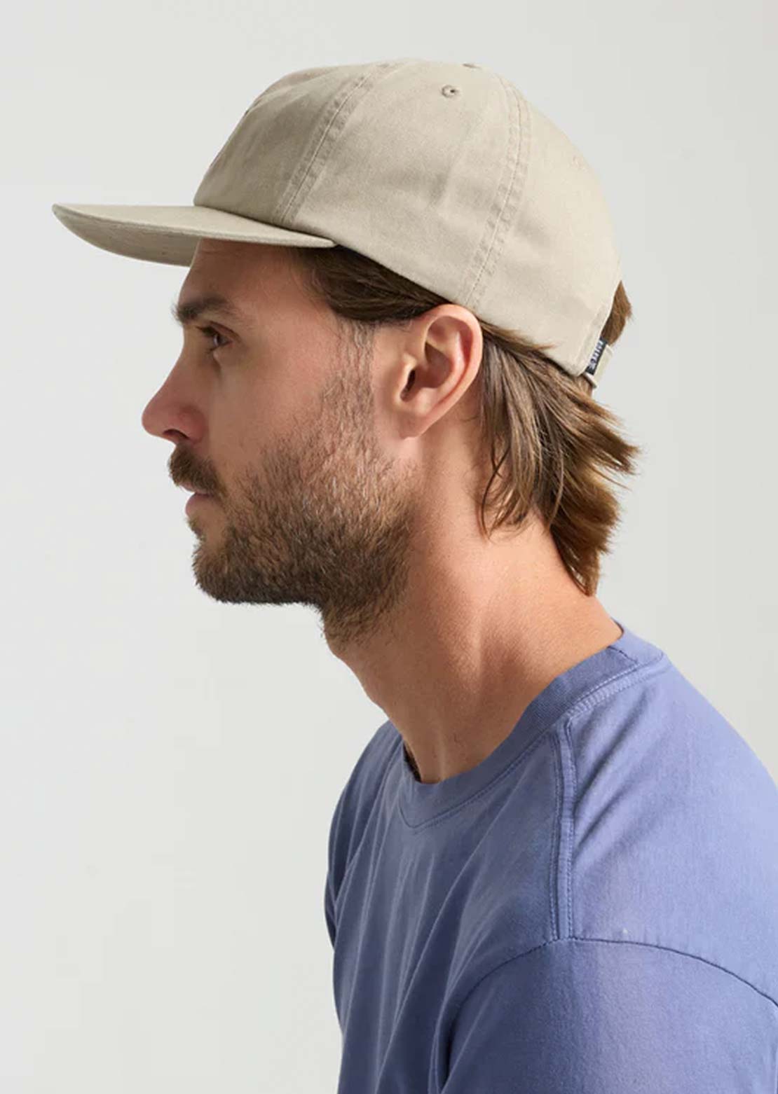 Roark Men's Made To Fade 6 Panel Cap Washed Fossil