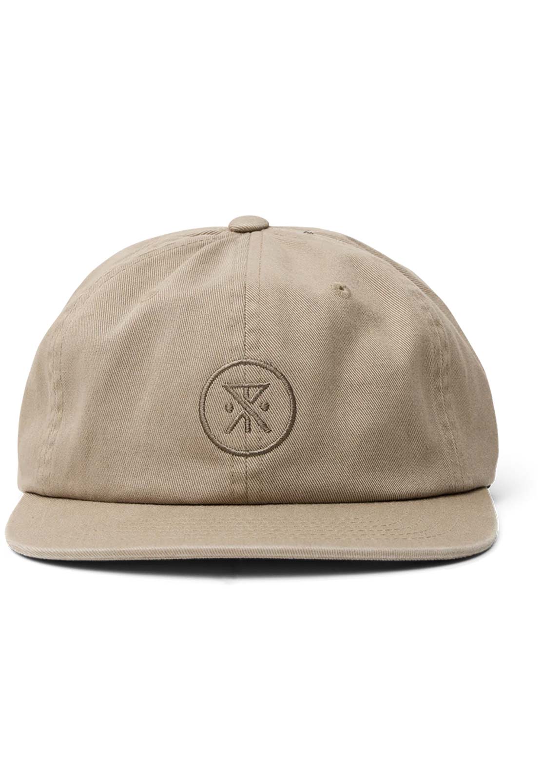 Roark Men's Made To Fade 6 Panel Cap Washed Fossil