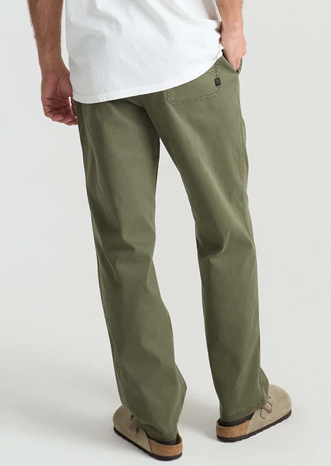 Roark Men's Made To Fade Pants Washed Military