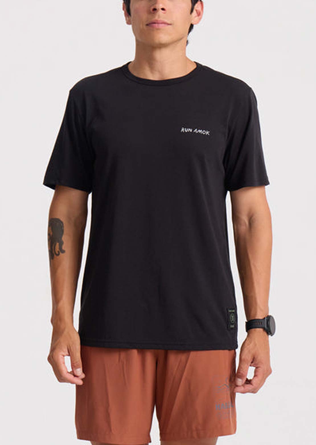 Roark Men's Mathis Active T-Shirt Black