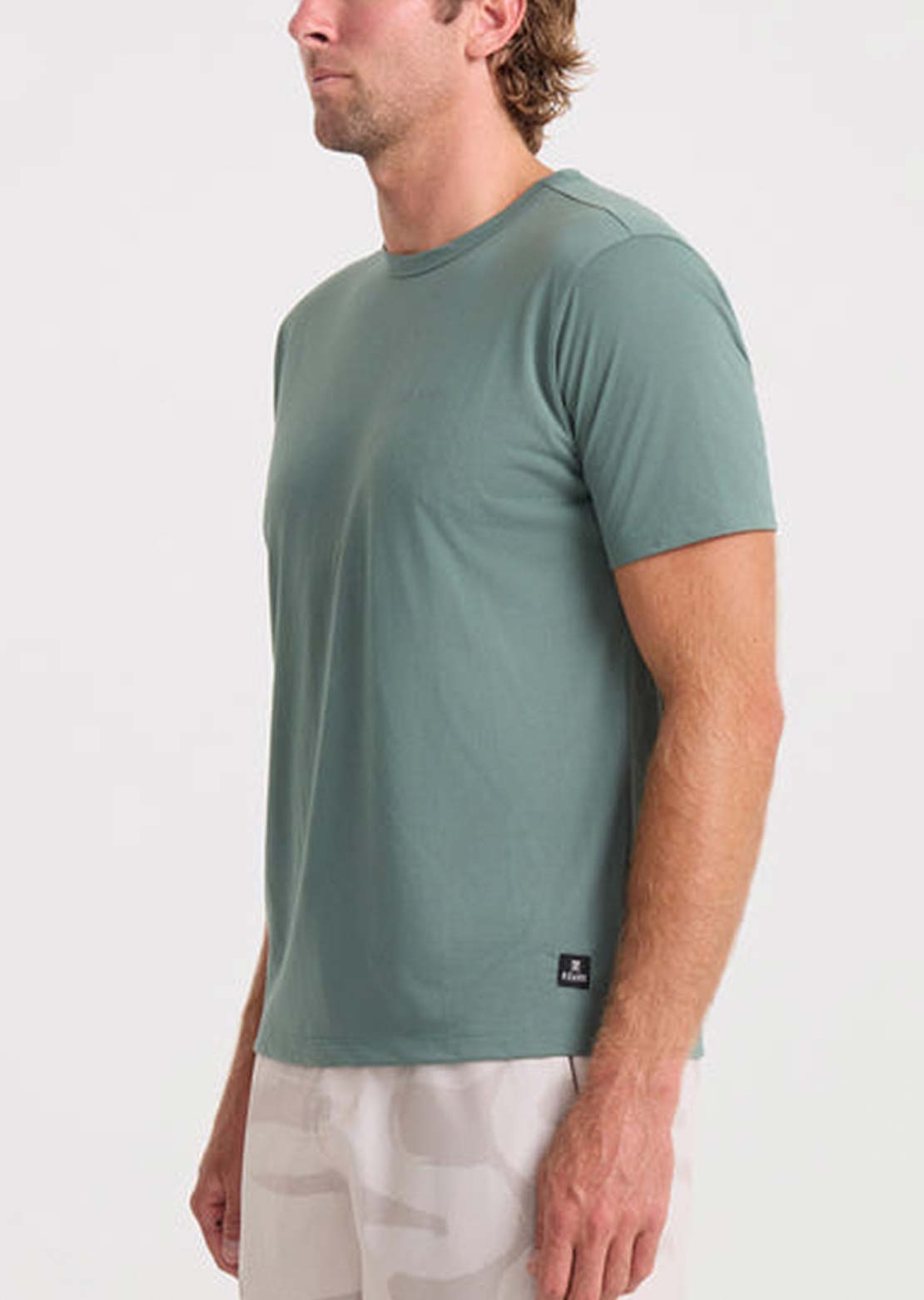 Roark Men's Mathis Active T-Shirt Slate Green