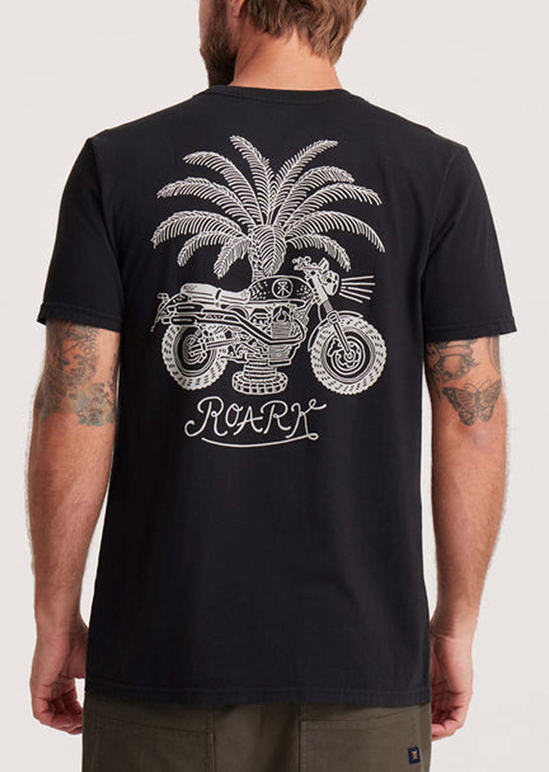 Roark Men's Moto T-Shirt Black