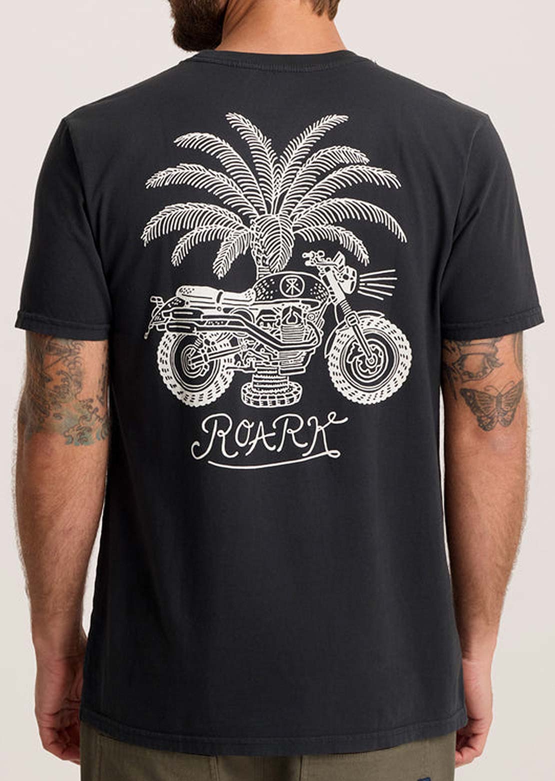 Roark Men's Moto T-Shirt Black