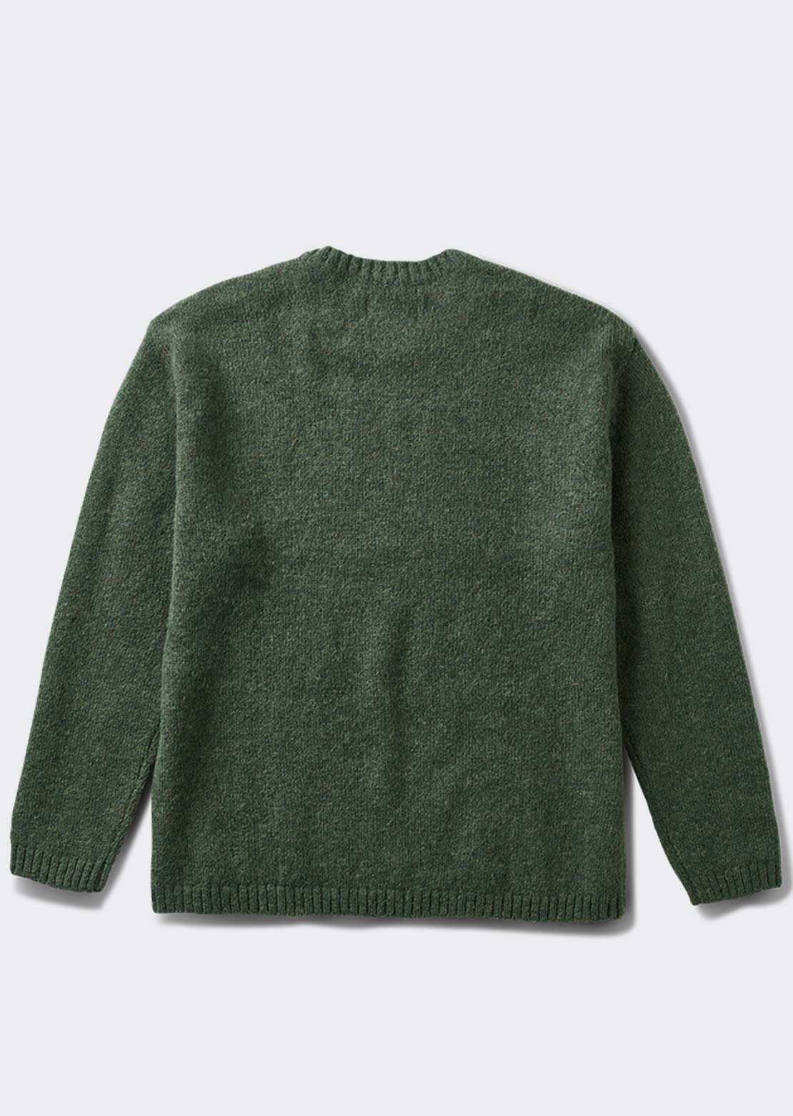 Roark Men's Nordman Wool Sweater Dark Forest