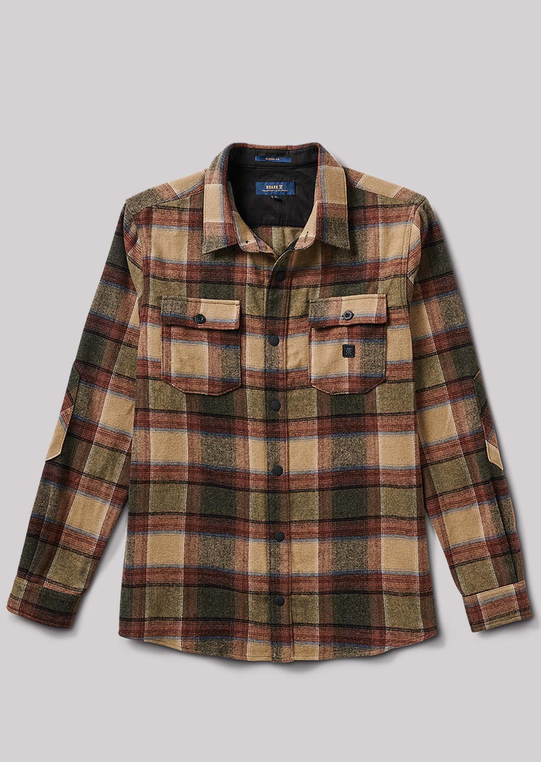 Roark Men's Nordsman Flannel Button Up Shirt Hillside