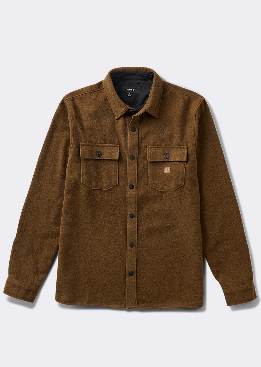 Roark Men's Nordsman Long Sleeve Button Up Shirt Otter