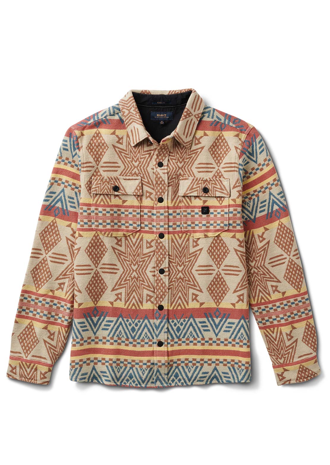 Roark Men&#39;s Nordsman Teton Button Up Shirts Almond Paste