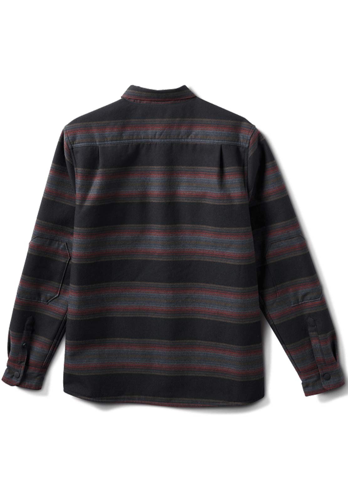 Roark Men's Nordsmann Bonded Flannel Button Up Shirt Black