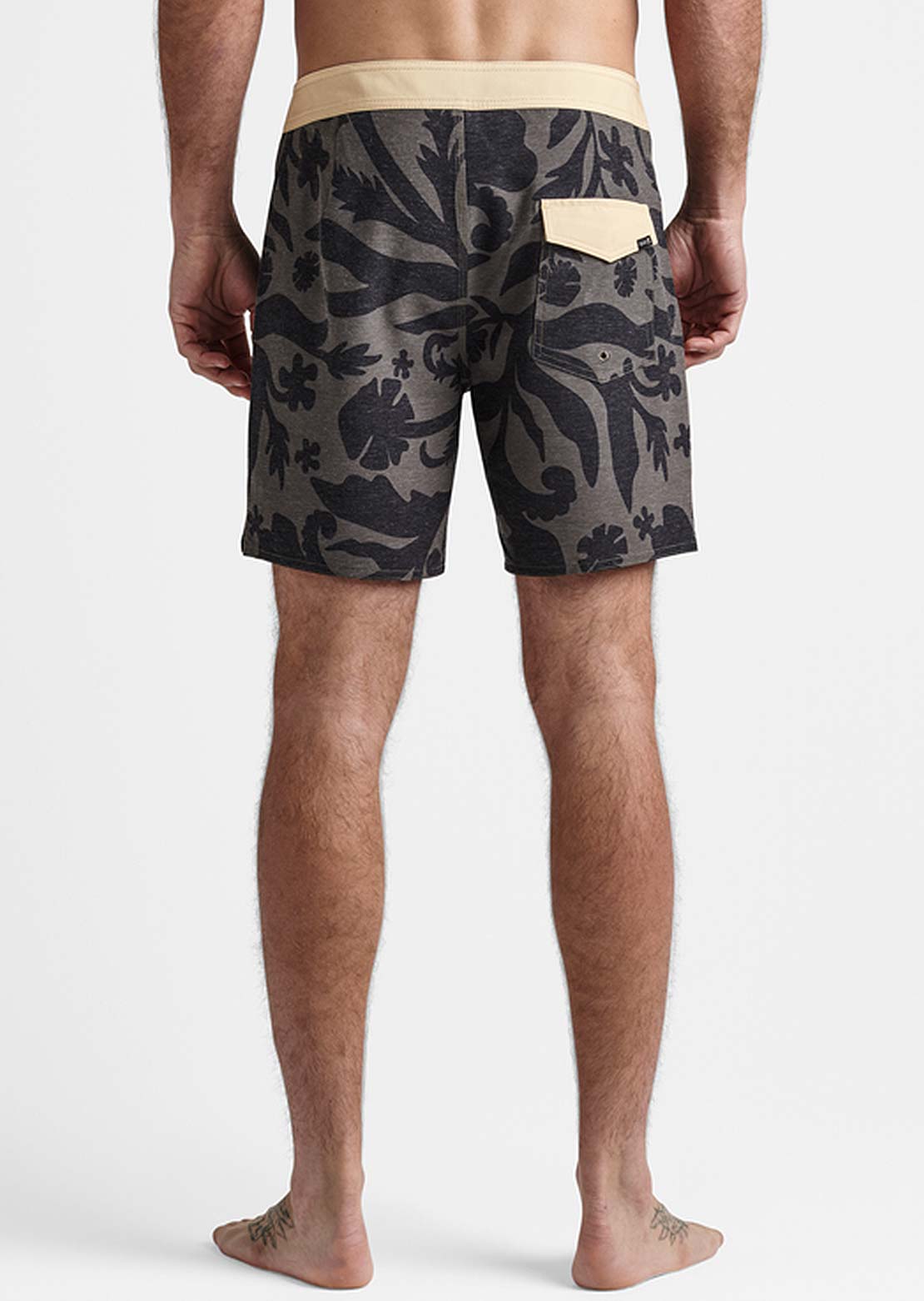 Roark Men&#39;s Passage 17&quot; Boardshorts Cagliari Military