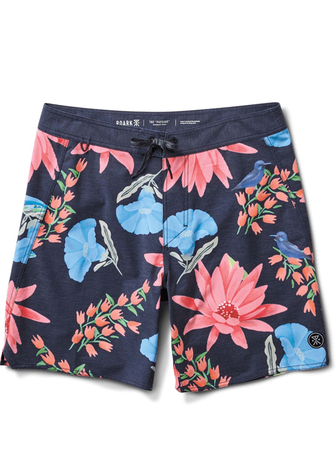 Roark Men's Passage Sierra Madre Boardshorts Dark Navy