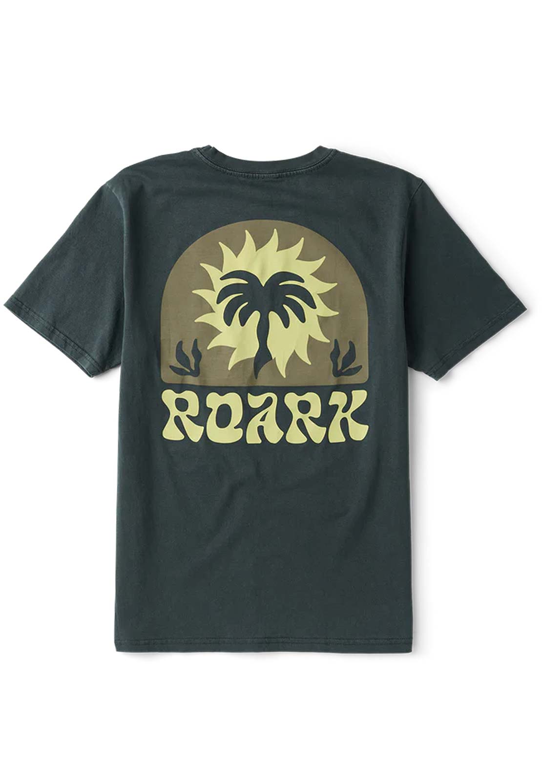 Roark Men's Roark Palm T-Shirt Charcoal