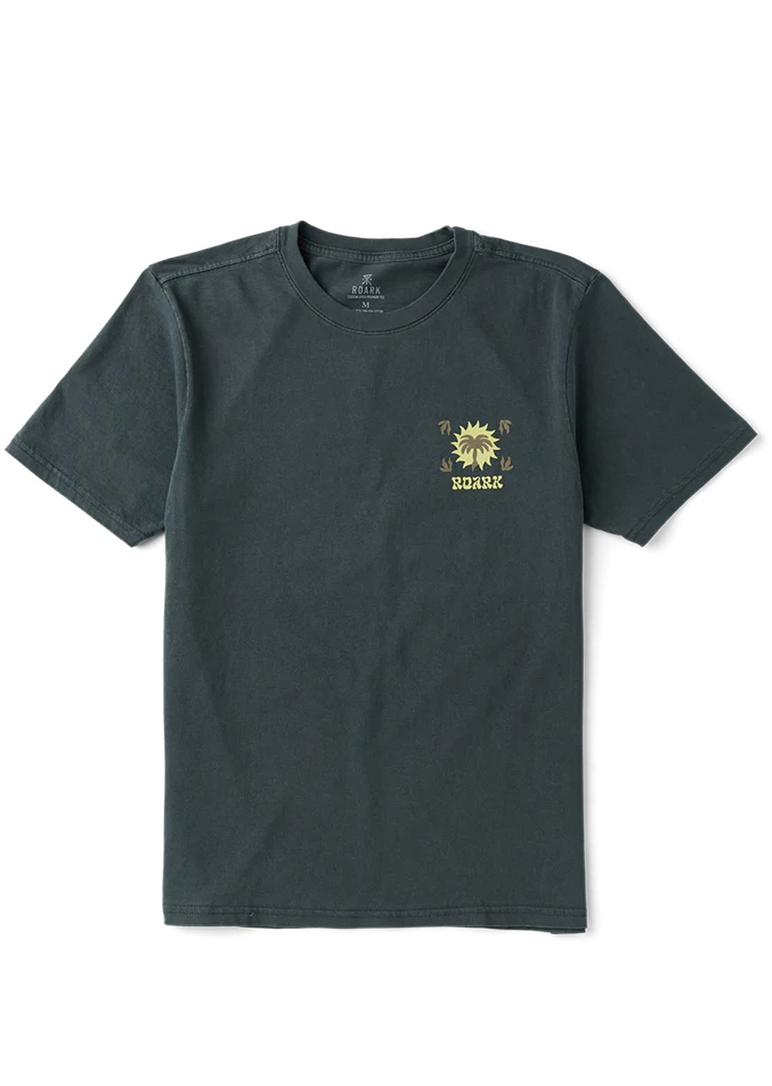 Roark Men's Roark Palm T-Shirt Charcoal