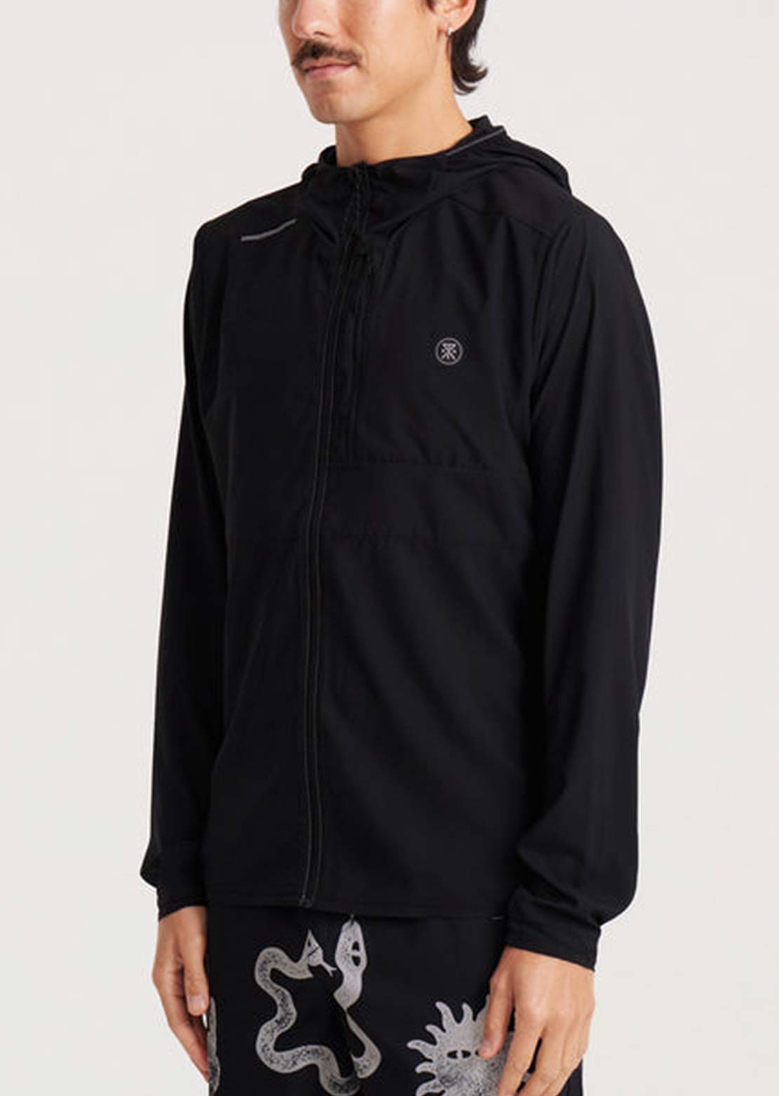 Roark Men's Secondwind 3.0 Hooded Jacket Black