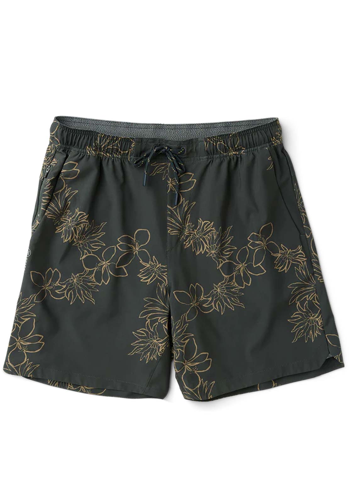 Roark Men's Serrano 7" Shorts Onyx Floral