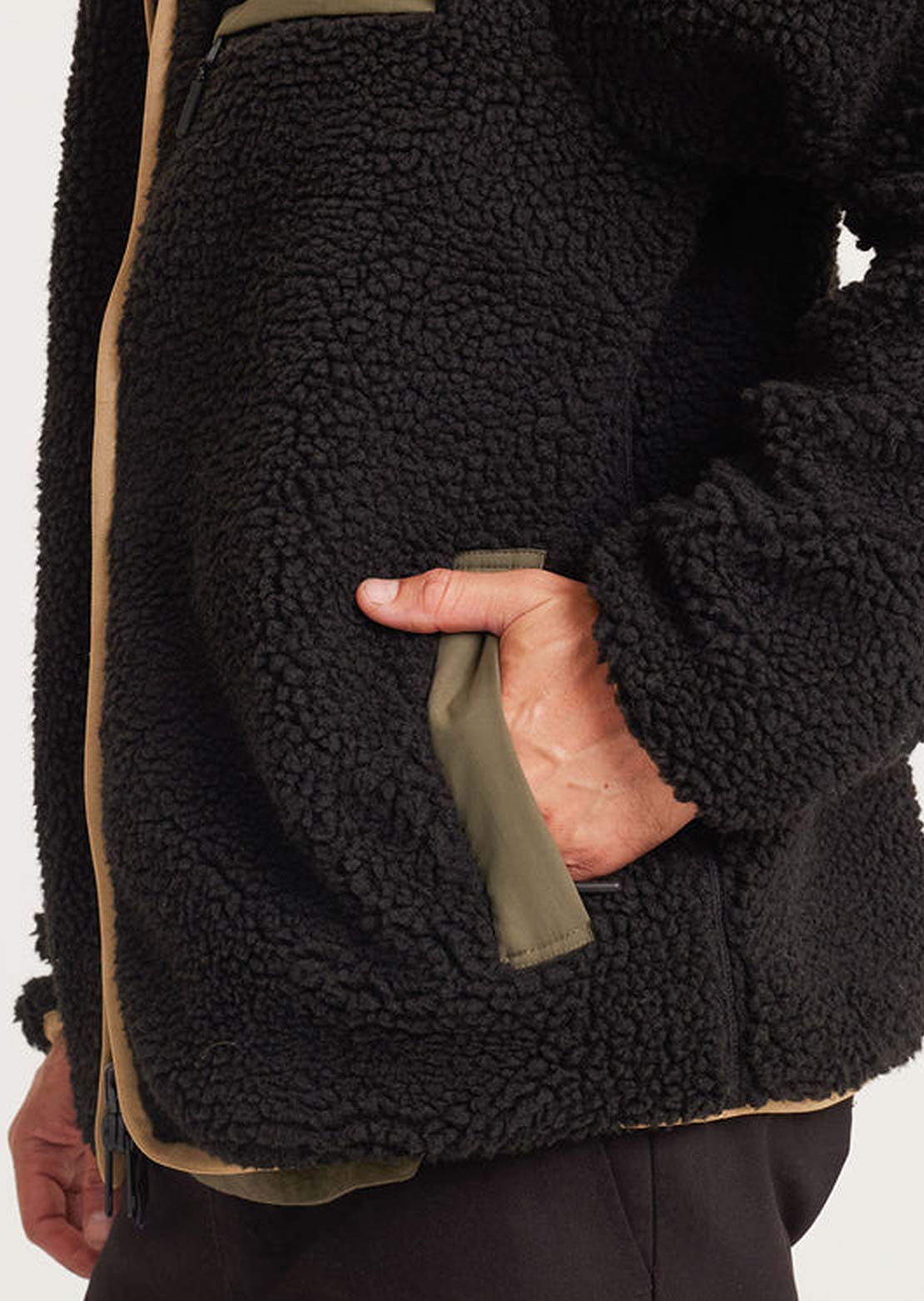 Roark Men's Switchback Reversible Jacket Black/Dark Miliitary