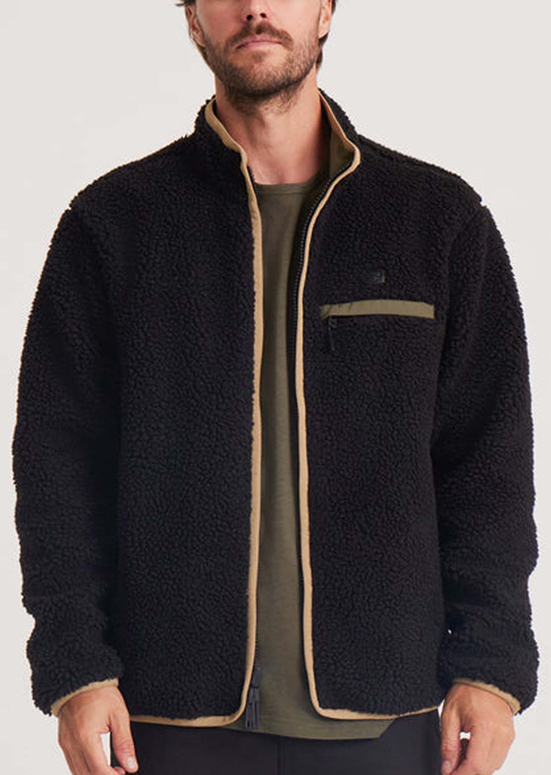 Roark Men's Switchback Reversible Jacket Black/Dark Miliitary