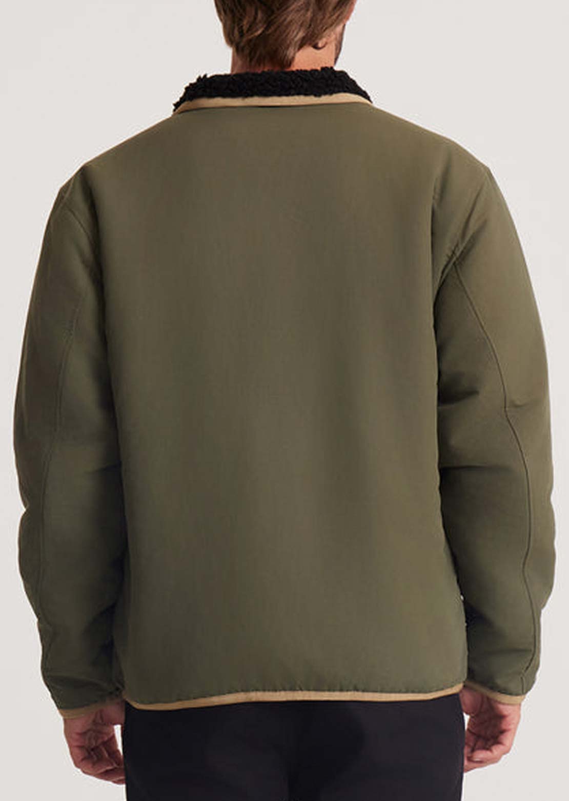 Roark Men's Switchback Reversible Jacket Black/Dark Miliitary