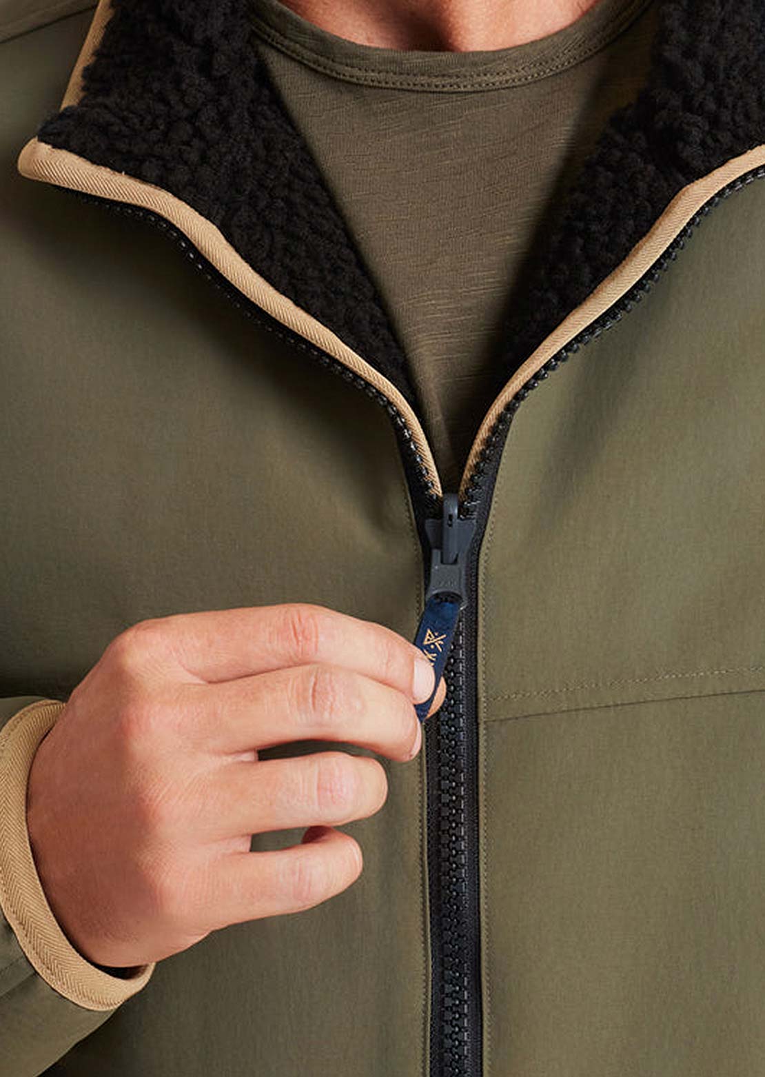 Roark Men's Switchback Reversible Jacket Black/Dark Miliitary