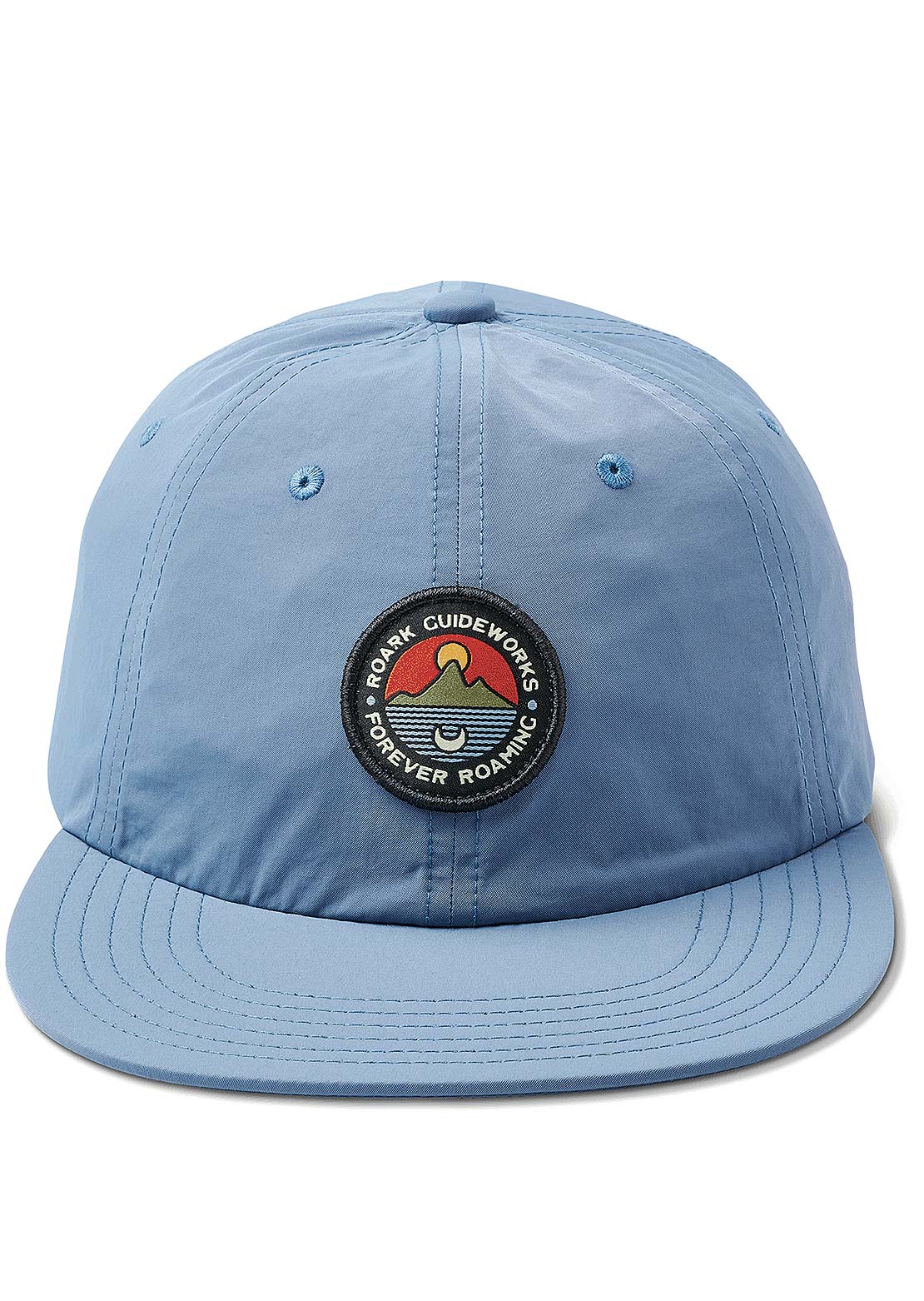Roark Unisex Sun Up Sun Down 6 Panel Cap Hydro Blue