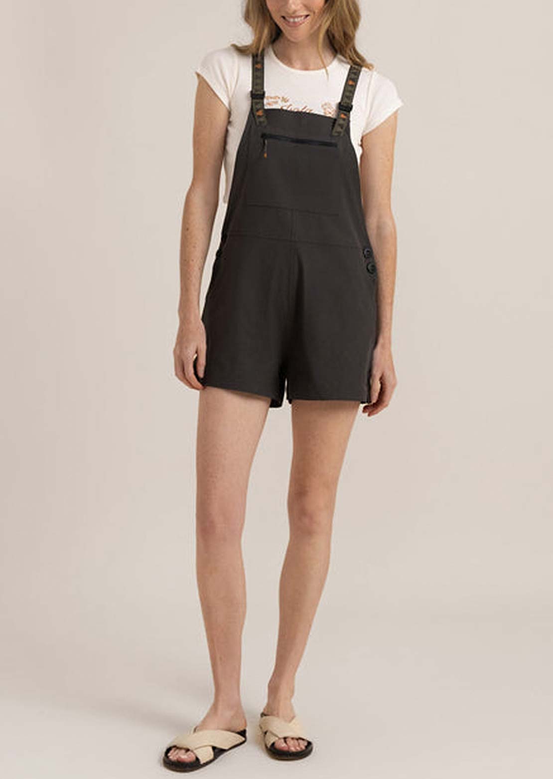 Roark Women's Canyon Romper Nero