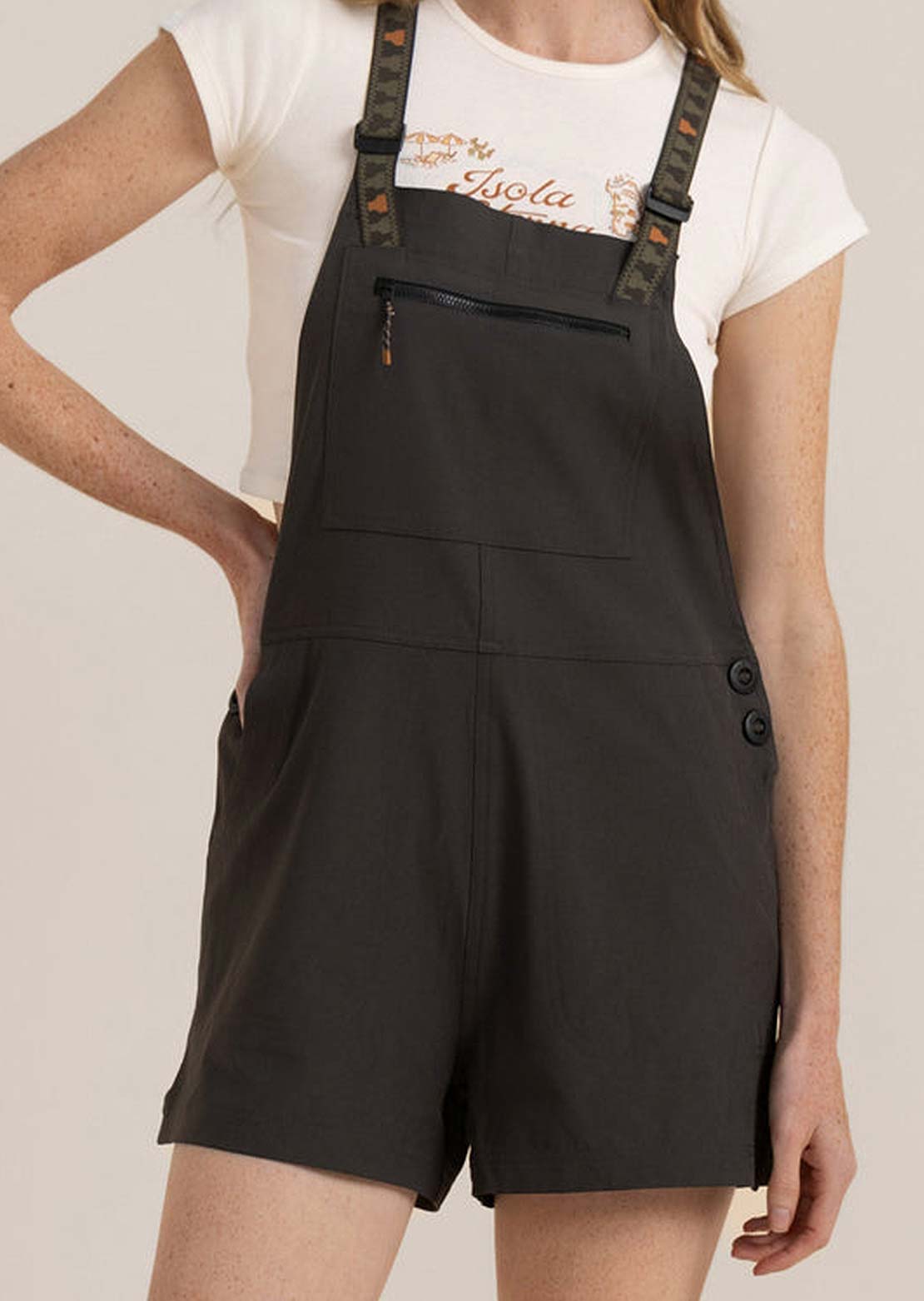 Roark Women's Canyon Romper Nero