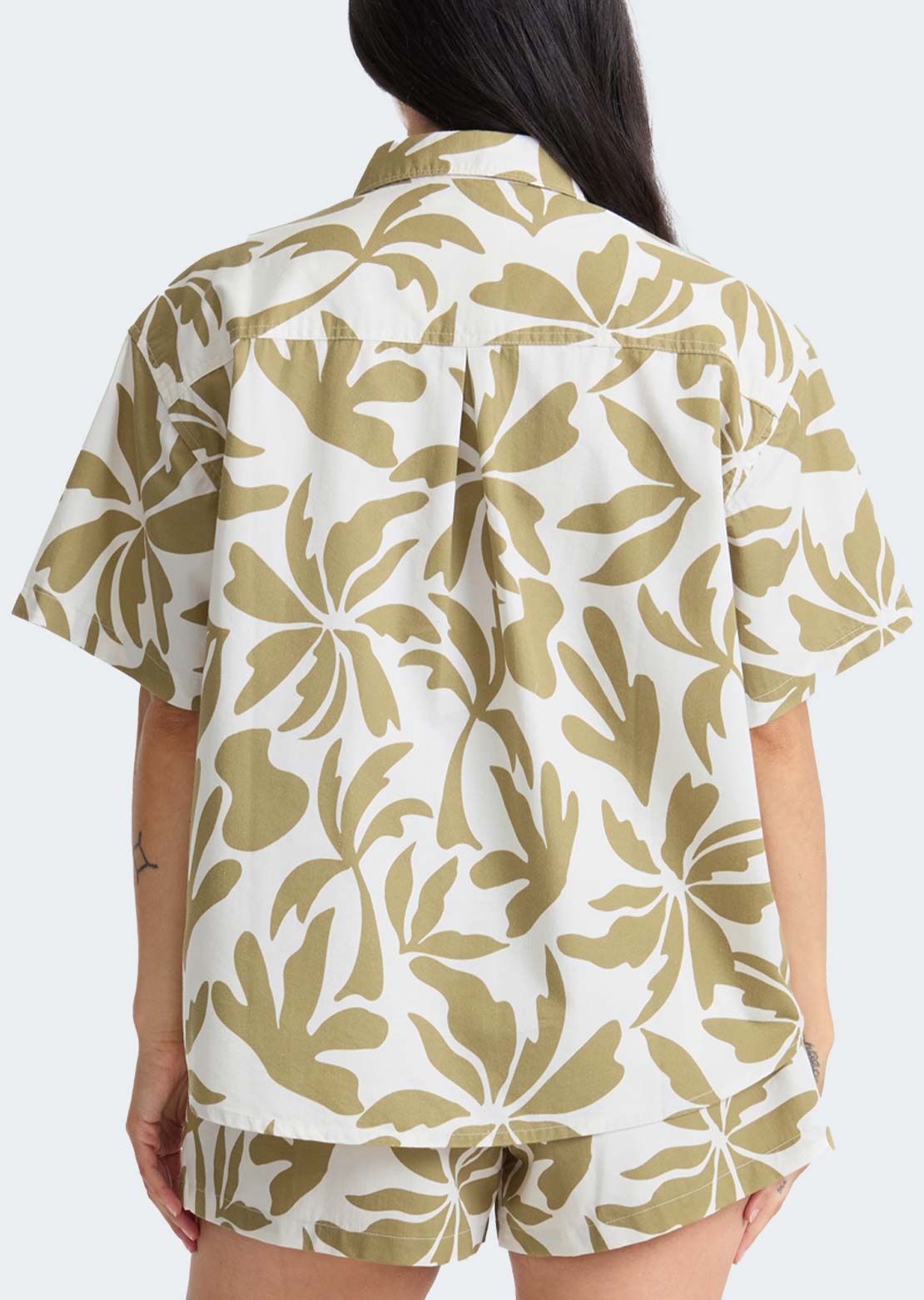 Roark Women's Costa Button Up Shirt Dusty Olive
