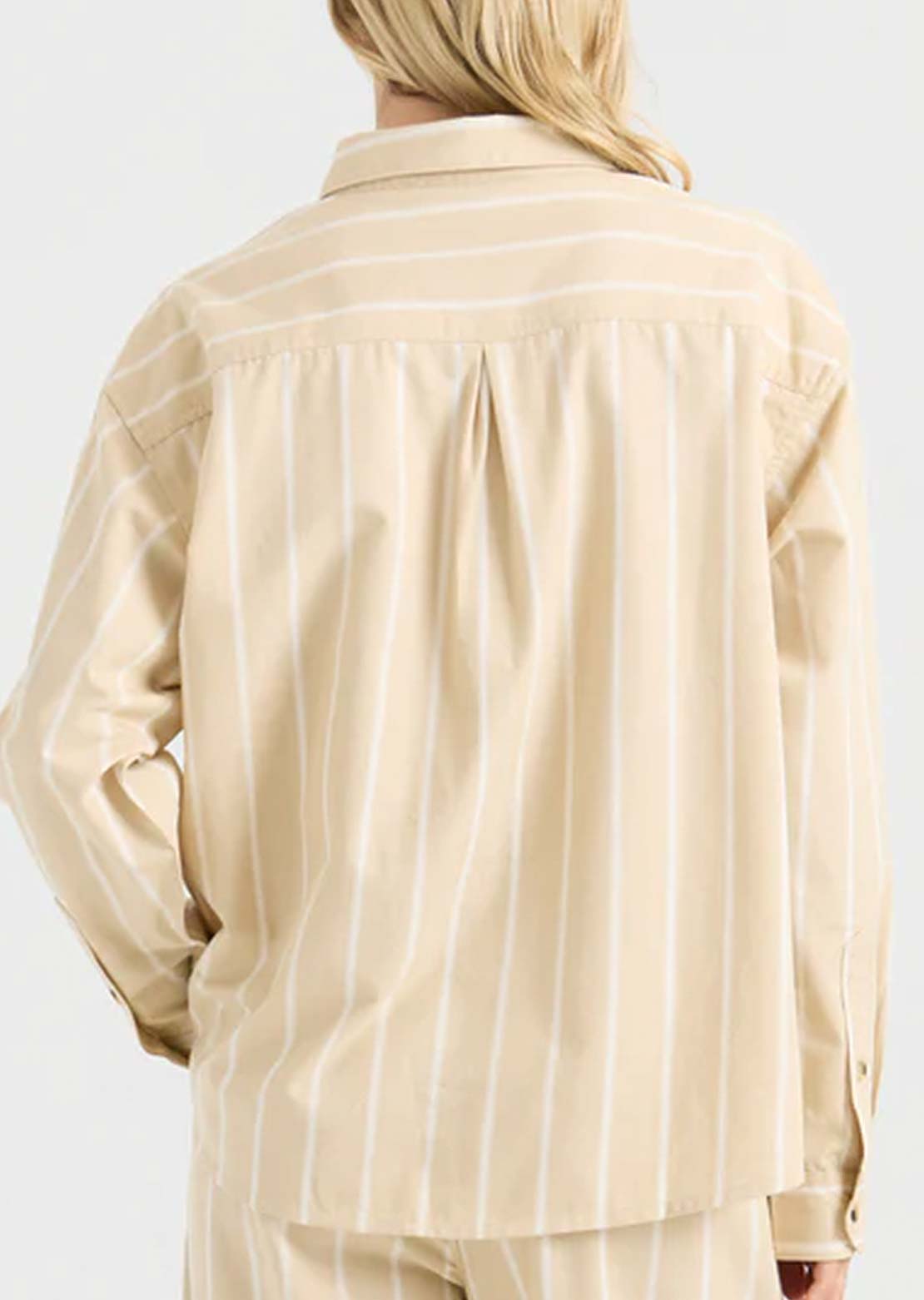 Roark Women's Costa Button Up Shirt Sand