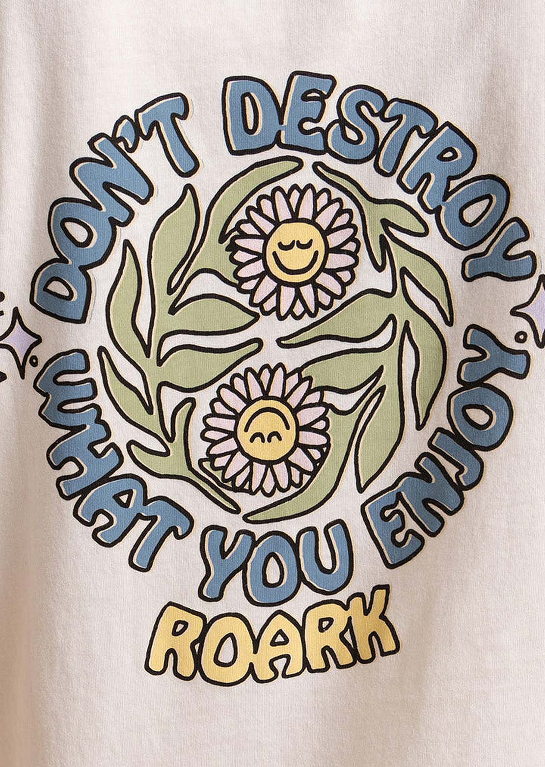 Roark Women's Enjoy Everyday T-Shirt Coconut