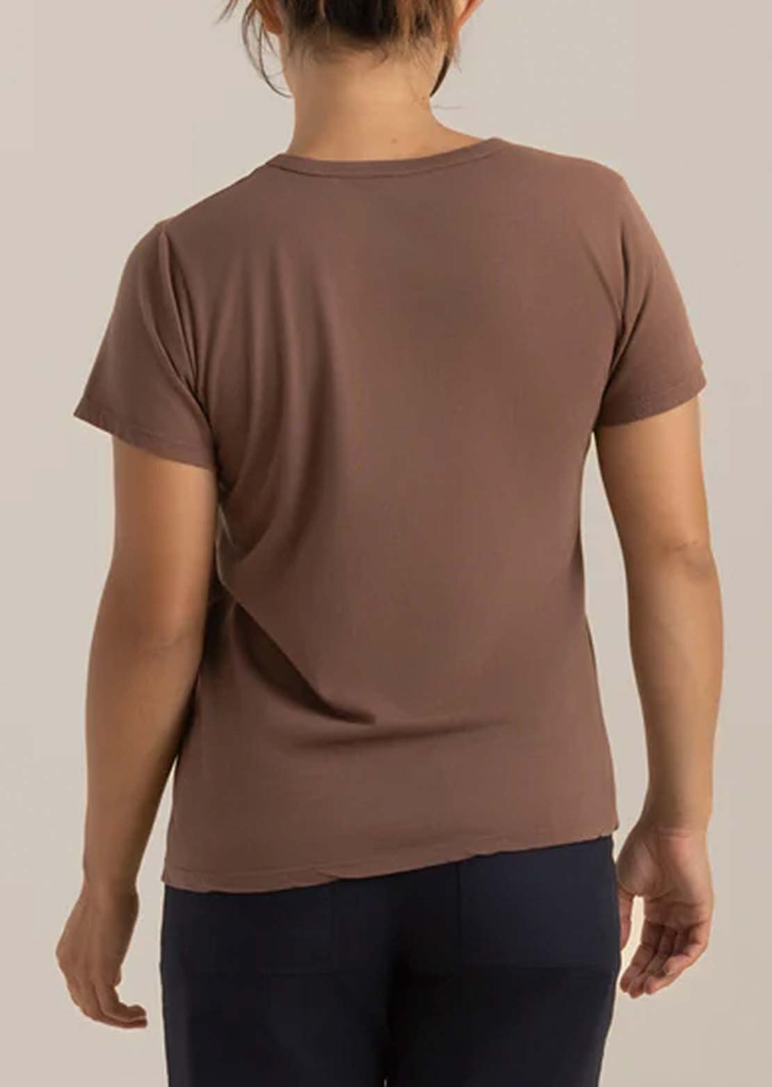 Roark Women's Enjoy Everyday T-Shirt Saddle