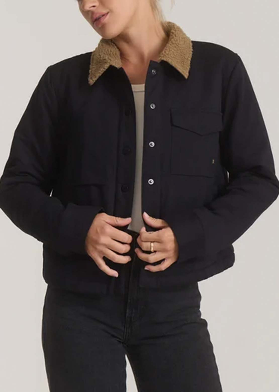Roark Femmes Hebrides Sherpa Manteau