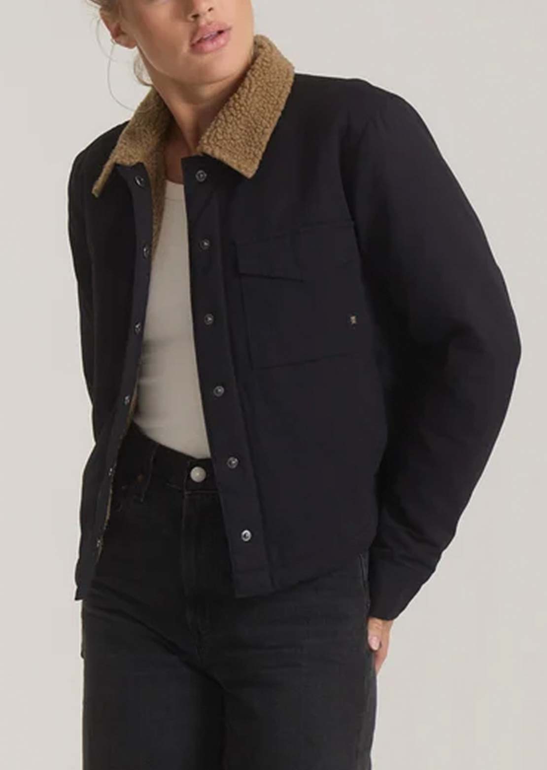 Roark Femmes Hebrides Sherpa Manteau