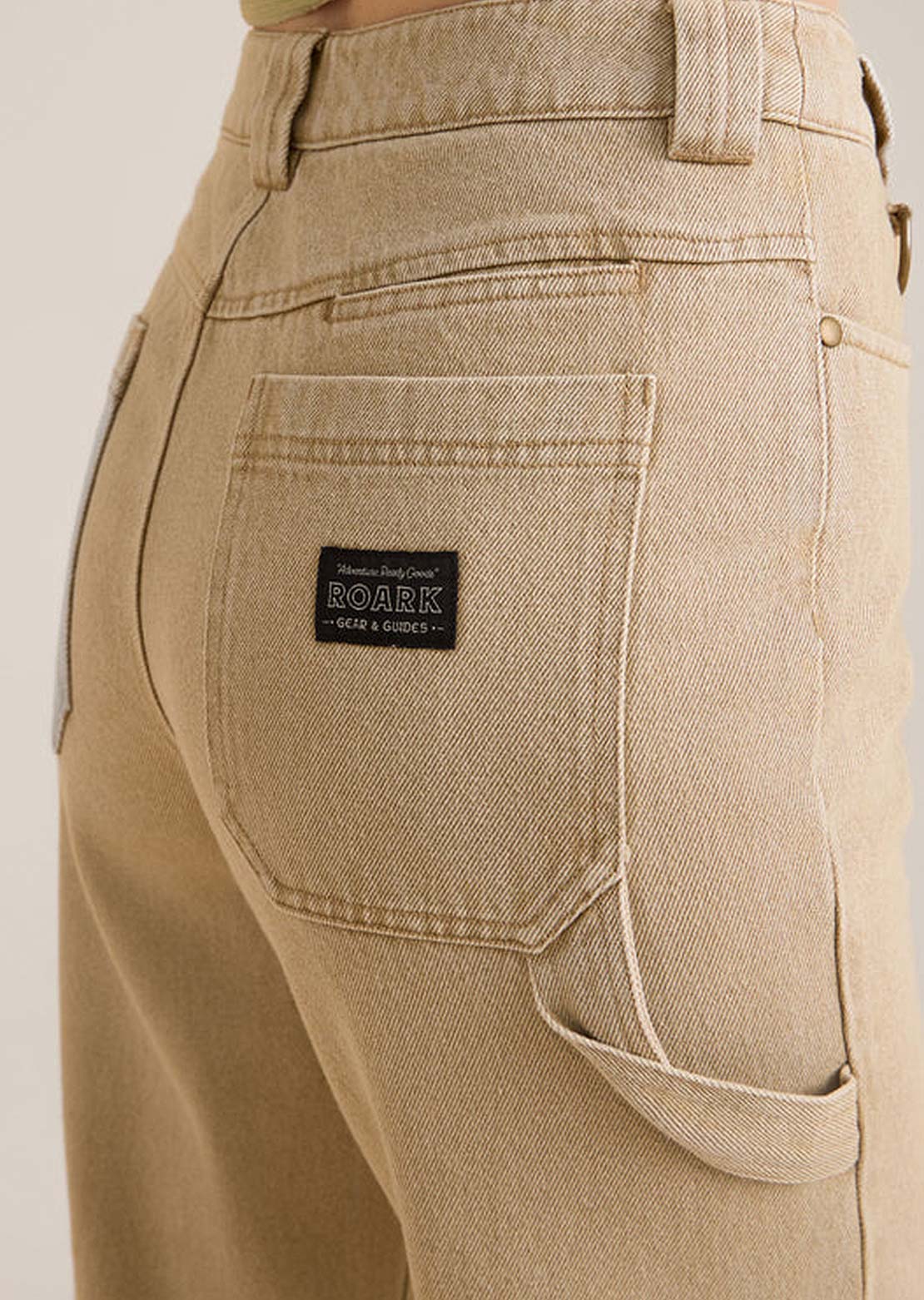 Roark Women's HWY 1 Straight Leg Pant Toasted Almond