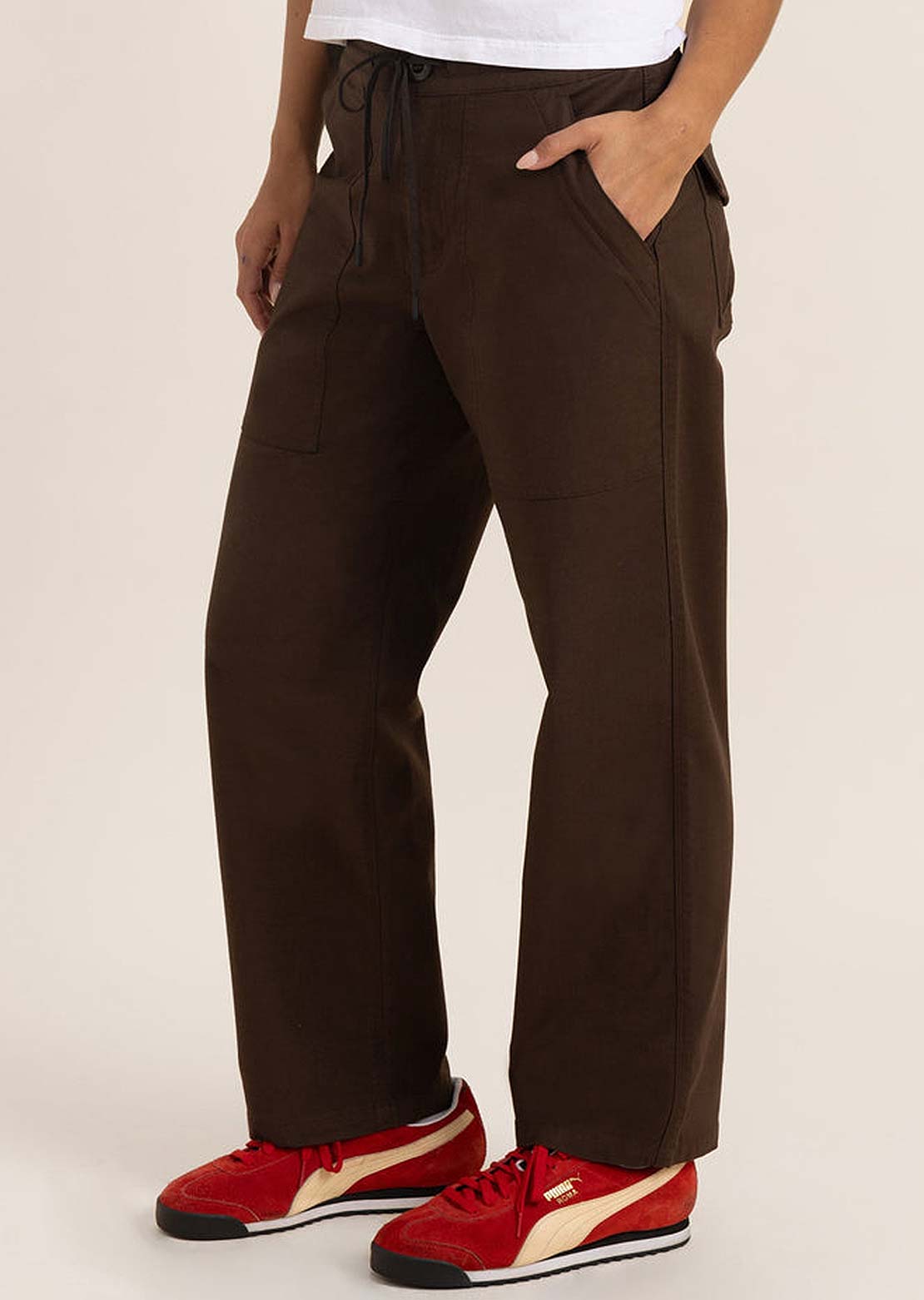 Roark Women's Layover Pants Coffee