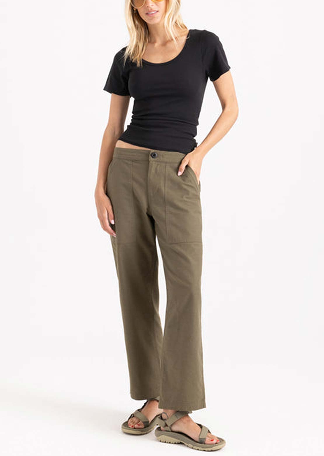 Roark Women Black's Wind Worn T-Shirt