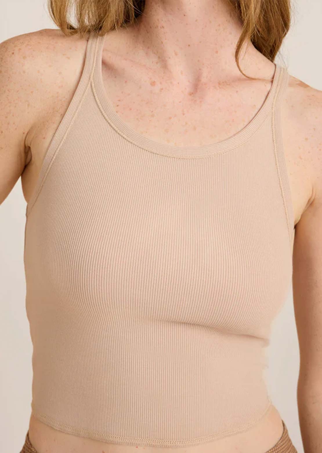 Roark Women's Wind Worn Tank Toasted Almond