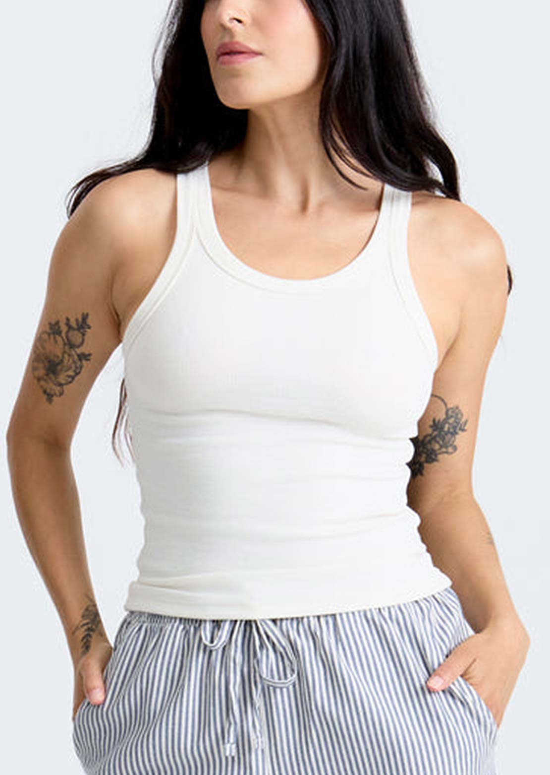 Roark Women's Wind Worn Tank Top Bone