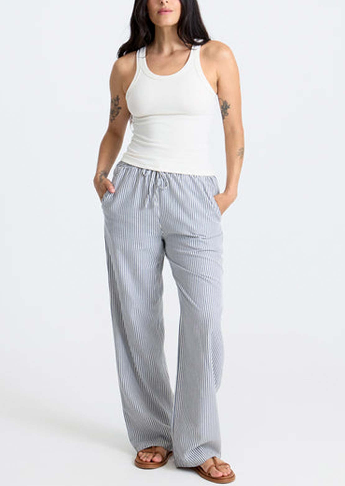 Roark Women's Wind Worn Tank Top Bone
