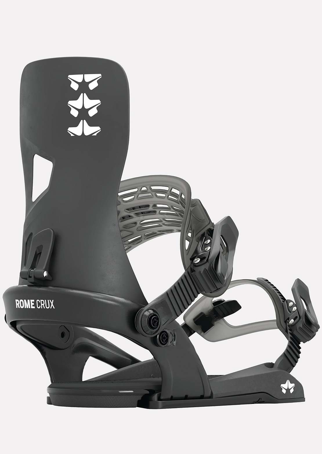 Rome Crux Snowboard Bindings Black