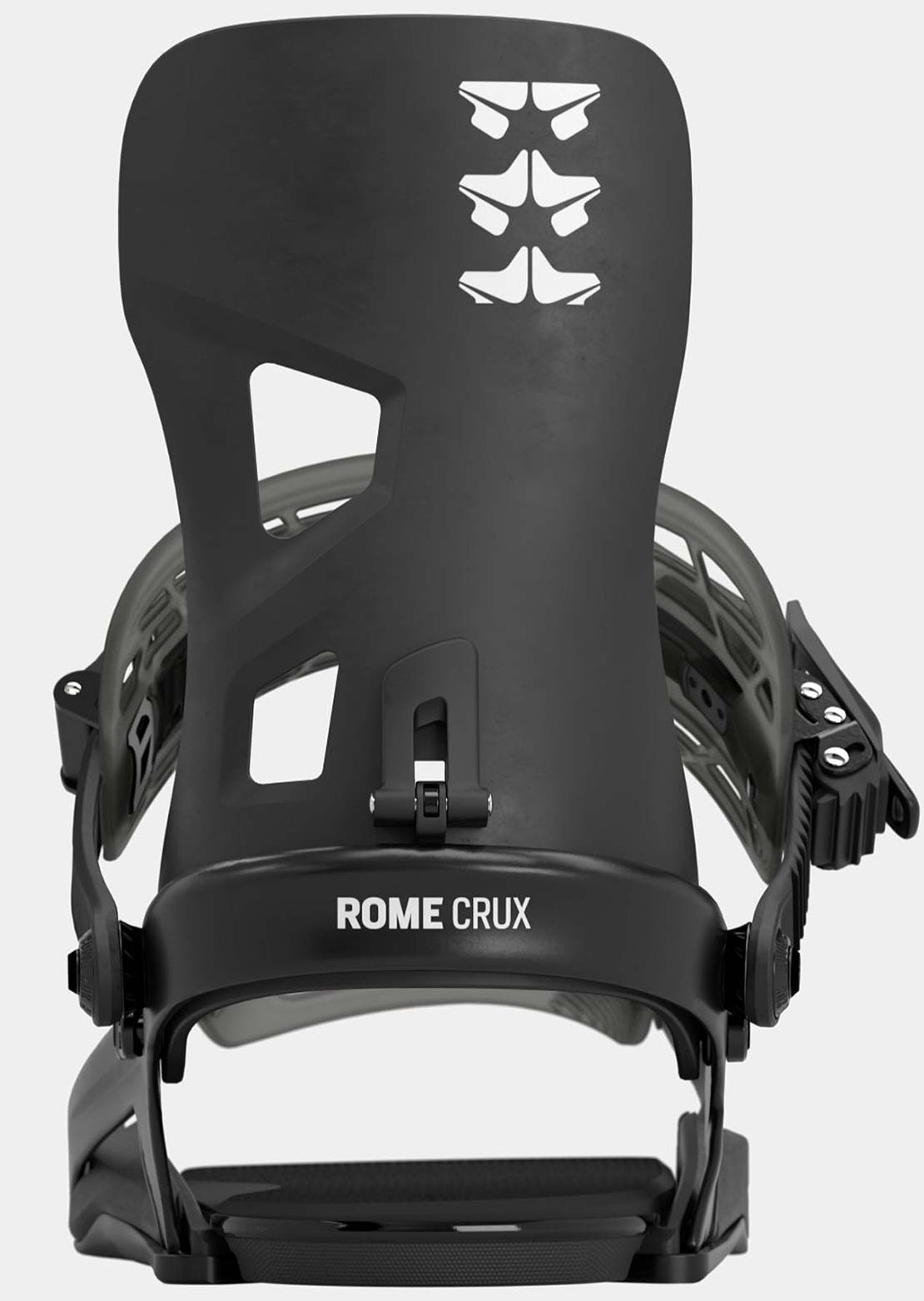 Rome Crux Snowboard Bindings Black