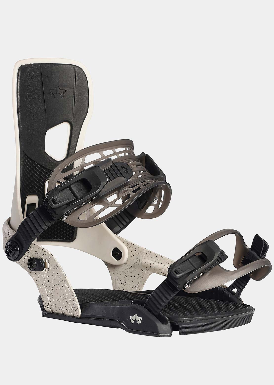 Rome Crux Snowboard Bindings White